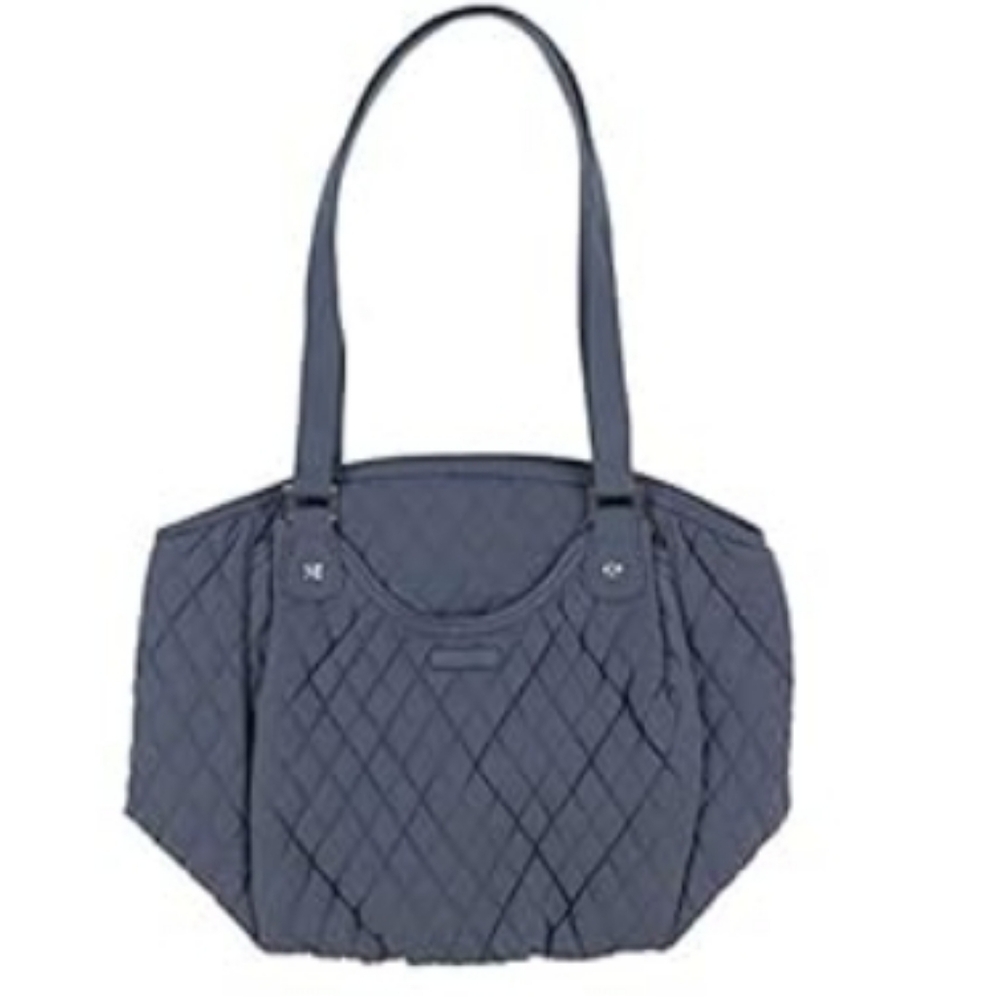 Vera Bradley Glenna Purse - Carbon Gray